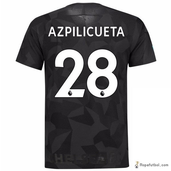 Camiseta Chelsea Replica Tercera Ropa Azpilicueta 2017/18